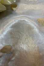 Dyeable Handloom Banarasi Tissue Organza Fabric ( 2.5 Mtr ) - Luxurion World