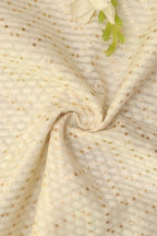 Vibrant Dyeable Banarasi Cotton Silk Fabric ( 1 Mtr ) - Luxurion World