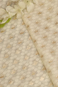 Vibrant Dyeable Banarasi Cotton Silk Fabric ( 1 Mtr ) - Luxurion World