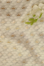 Vibrant Dyeable Banarasi Cotton Silk Fabric ( 1 Mtr ) - Luxurion World