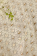 Vibrant Dyeable Banarasi Cotton Silk Fabric ( 1 Mtr ) - Luxurion World
