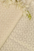 Vibrant Dyeable Banarasi Cotton Fabric Collection ( 1 Mtr ) - Luxurion World