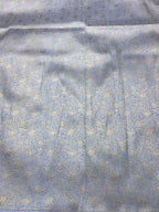 Blue Handloom Banarasi Pure Katan Silk Brocade Double Zari Fabric ( 2.5 Mtr ) - Luxurion World