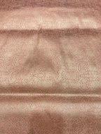 Pink Handloom Banarasi Pure Katan Silk Brocade Double Zari Fabric ( 2.5 Mtr ) - Luxurion World