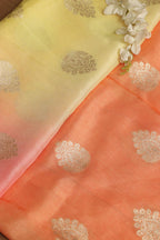 Stunning Multicolor Banarasi Dola Silk Shaded Fabric ( 2.5 Mtr ) - Luxurion World
