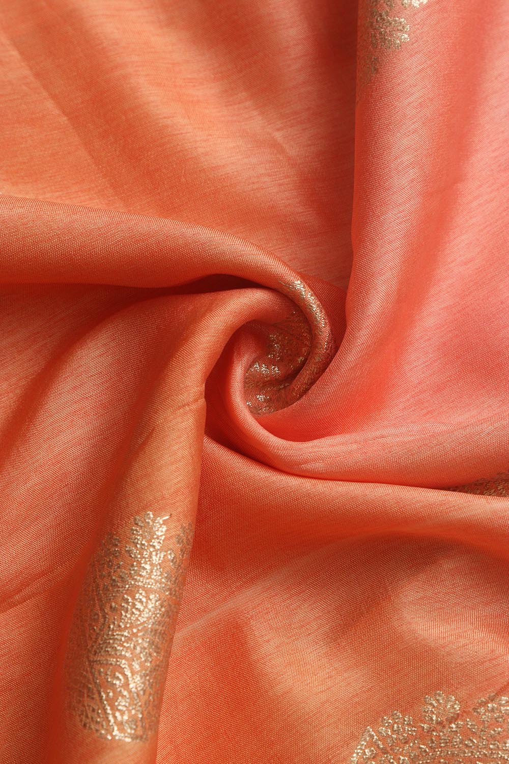 Stunning Multicolor Banarasi Dola Silk Shaded Fabric ( 2.5 Mtr ) - Luxurion World