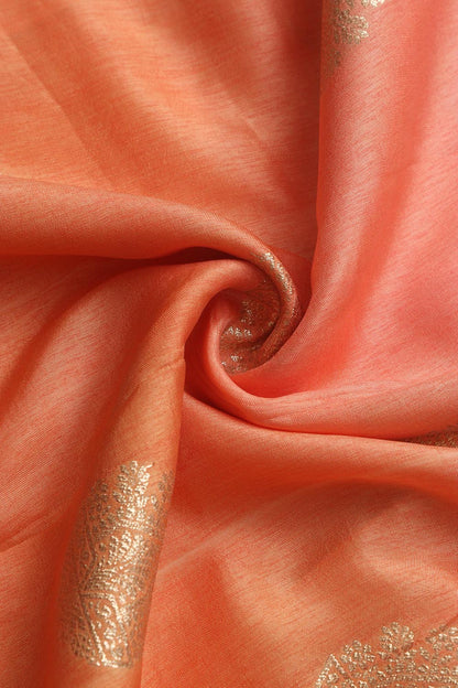 Stunning Multicolor Banarasi Dola Silk Shaded Fabric ( 2.5 Mtr ) - Luxurion World