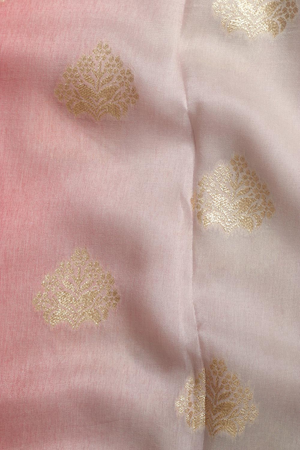 Stunning Multicolor Banarasi Dola Silk Shaded Fabric ( 2.5 Mtr ) - Luxurion World