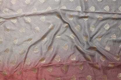 Stunning Multicolor Banarasi Dola Silk Shaded Fabric ( 2.5 Mtr ) - Luxurion World