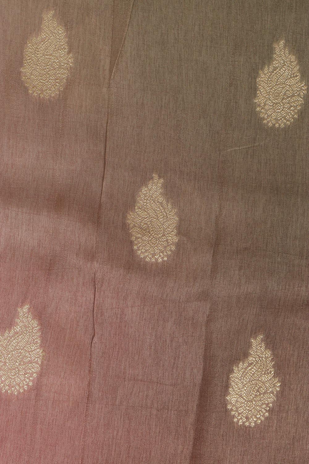 Stunning Multicolor Banarasi Dola Silk Shaded Fabric ( 2.5 Mtr ) - Luxurion World