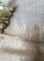 Vibrant Dyeable Banarasi Moonga Silk Fabric - Luxurion World