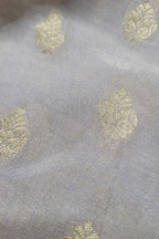 Dyeable Banarasi Handloom Pure Chiffon Tissue Fabric ( 2.5 Mtr ) - Luxurion World