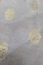 Dyeable Banarasi Handloom Pure Chiffon Tissue Fabric ( 2.5 Mtr ) - Luxurion World