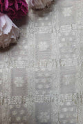 Dyeable Banarasi Handloom Pure Moonga Silk Fabric ( 2.5 Mtr ) - Luxurion World