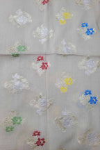 Dyeable Banarasi Handloom Pure Moonga Silk Meenakari Fabric ( 2.5 Mtr ) - Luxurion World