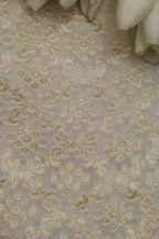 Dyeable Banarasi Bandhani Georgette Fabric ( 2.5 Mtr ) - Luxurion World