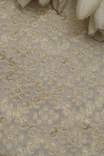 Dyeable Banarasi Bandhani Georgette Fabric ( 2.5 Mtr ) - Luxurion World