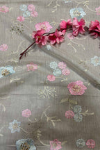 Dyeable Banarasi Handloom Mul Cotton Fabric ( 2.5 Mtr ) - Luxurion World