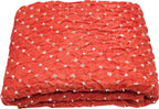 Elegant Orange Bandhani Gajji Silk Fabric ( 6 Mtr ) - Luxurion World