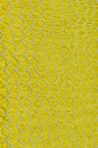 Yellow Bandhani Gajji Silk Fabric - Vibrant and Luxurious ( 6 Mtr ) - Luxurion World