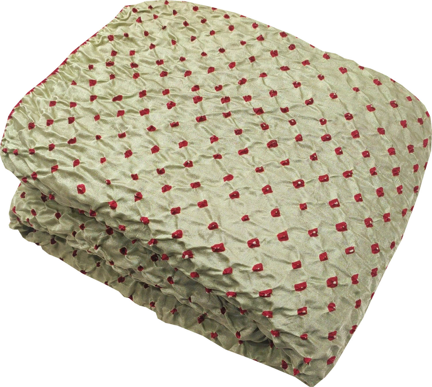 Soft and Elegant Bandhani Gajji Silk Fabric ( 6 Mtr ) - Luxurion World