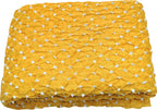 Yellow Bandhani Gajji Silk: Vibrant and Luxurious Fabric ( 6 Mtr ) - Luxurion World