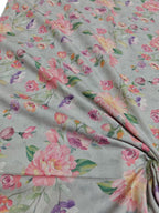 Grey Digital Cotton Fabric: Stylish and Versatile - Luxurion World