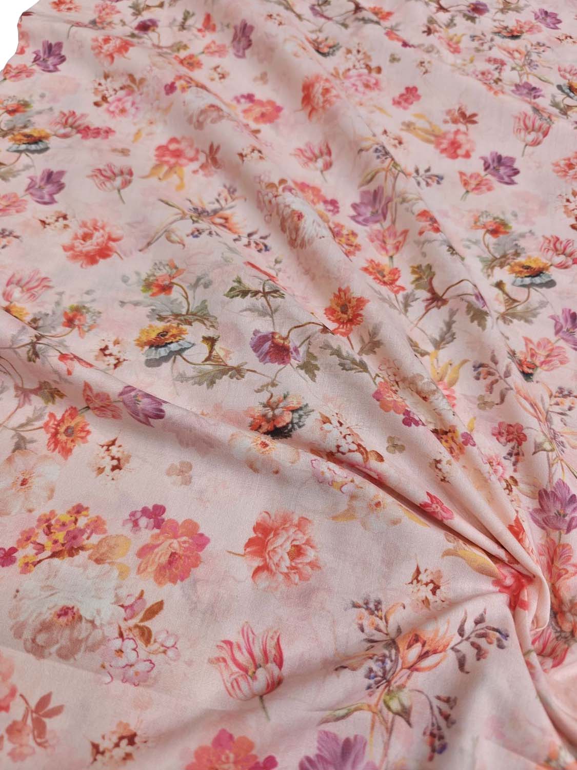 Pretty in Pink: Digital Printed Cotton Fabric - Luxurion World