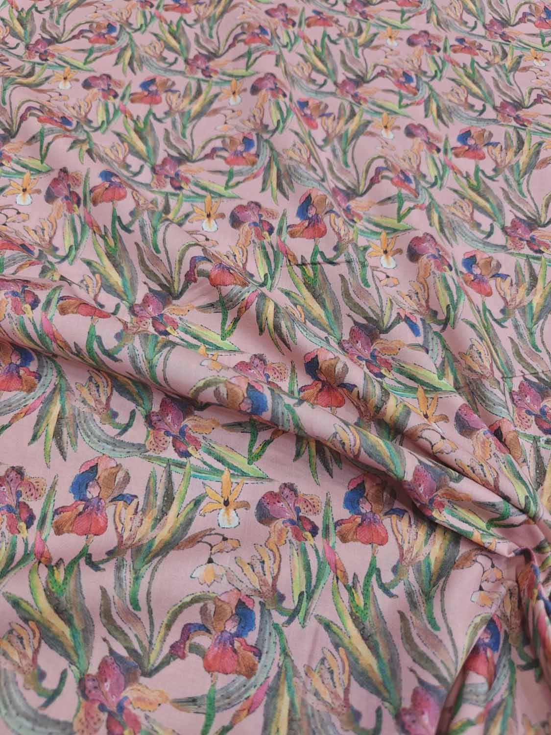 Pretty in Pink: Digital Printed Cotton Fabric - Luxurion World