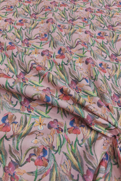 Pretty in Pink: Digital Printed Cotton Fabric - Luxurion World
