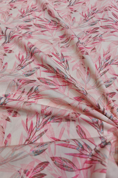 Pretty in Pink: Digital Printed Cotton Fabric - Luxurion World