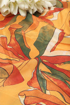 Multicolor Digital Printed Chinon Fabric ( 1 Mtr ) - Luxurion World