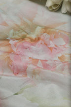 Multicolor Digital Printed Chinon Fabric ( 1 Mtr ) - Luxurion World