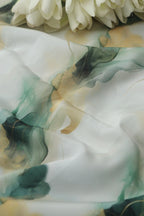Multicolor Digital Printed Crepe Fabric ( 1 Mtr ) - Luxurion World