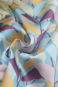 Multicolor Digital Printed Japan Satin Fabric ( 1 Mtr ) - Luxurion World