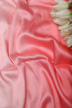 Pretty in Pink: Digital Printed Japan Satin Shaded Fabric ( 1 Mtr ) - Luxurion World