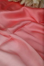Pretty in Pink: Digital Printed Japan Satin Shaded Fabric ( 1 Mtr ) - Luxurion World