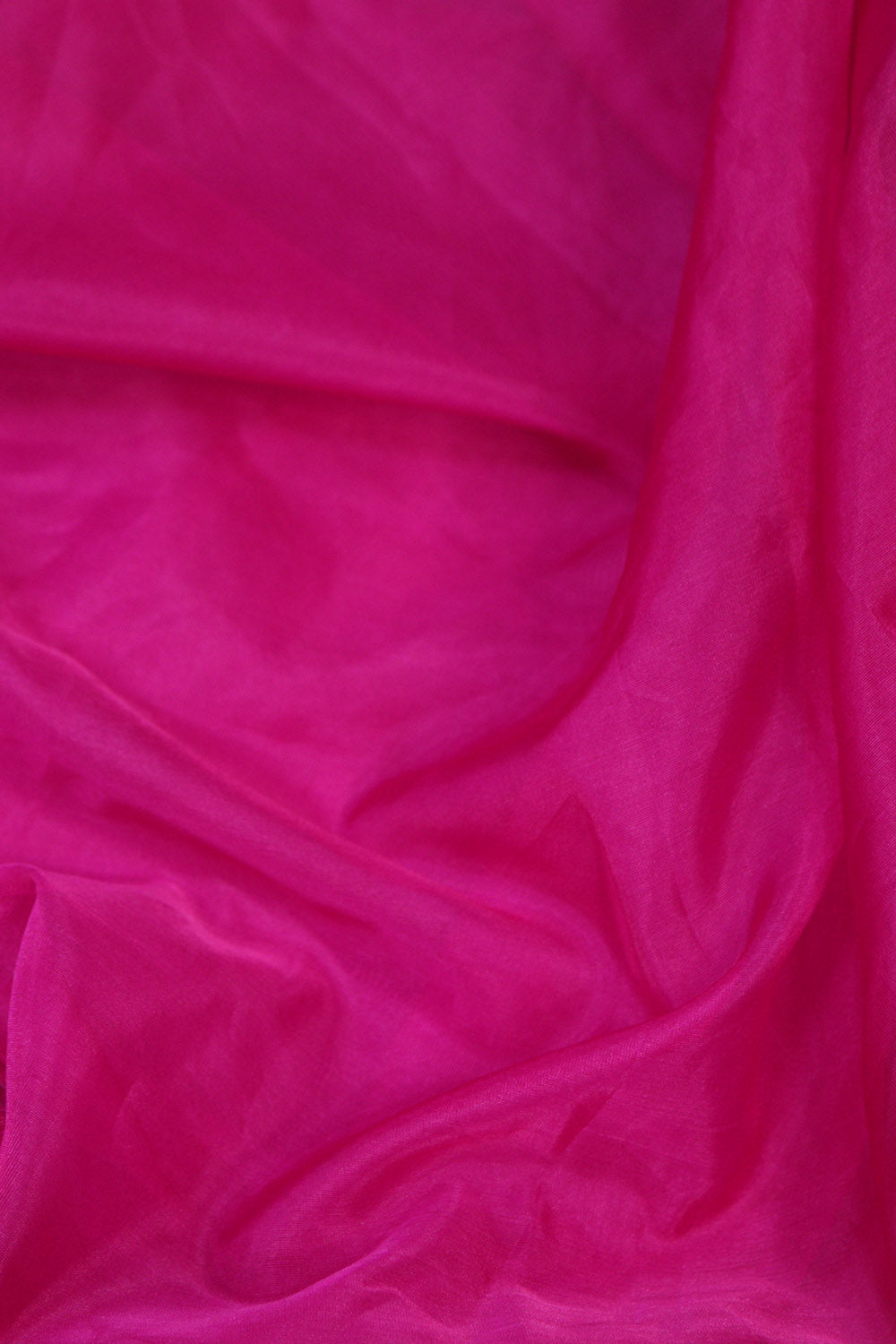 Soft Pink Organza Silk Fabric - Elegant and Versatile  ( 1 Mtr ) - Luxurion World