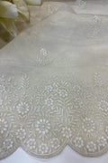 Dyeable Trendy Chanderi Tissue Silk Fabric ( 2.5 Mtr ) - Luxurion World