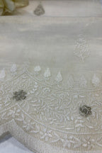 Dyeable Trendy Chanderi Tissue Silk Fabric ( 2.5 Mtr ) - Luxurion World