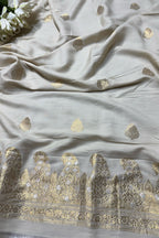 Stunning Dyeable Pure Moonga Silk Kurti - Perfect for Any Occasion - Luxurion World