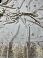 Stunning Dyeable Pure Moonga Silk Kurti - Perfect for Any Occasion - Luxurion World