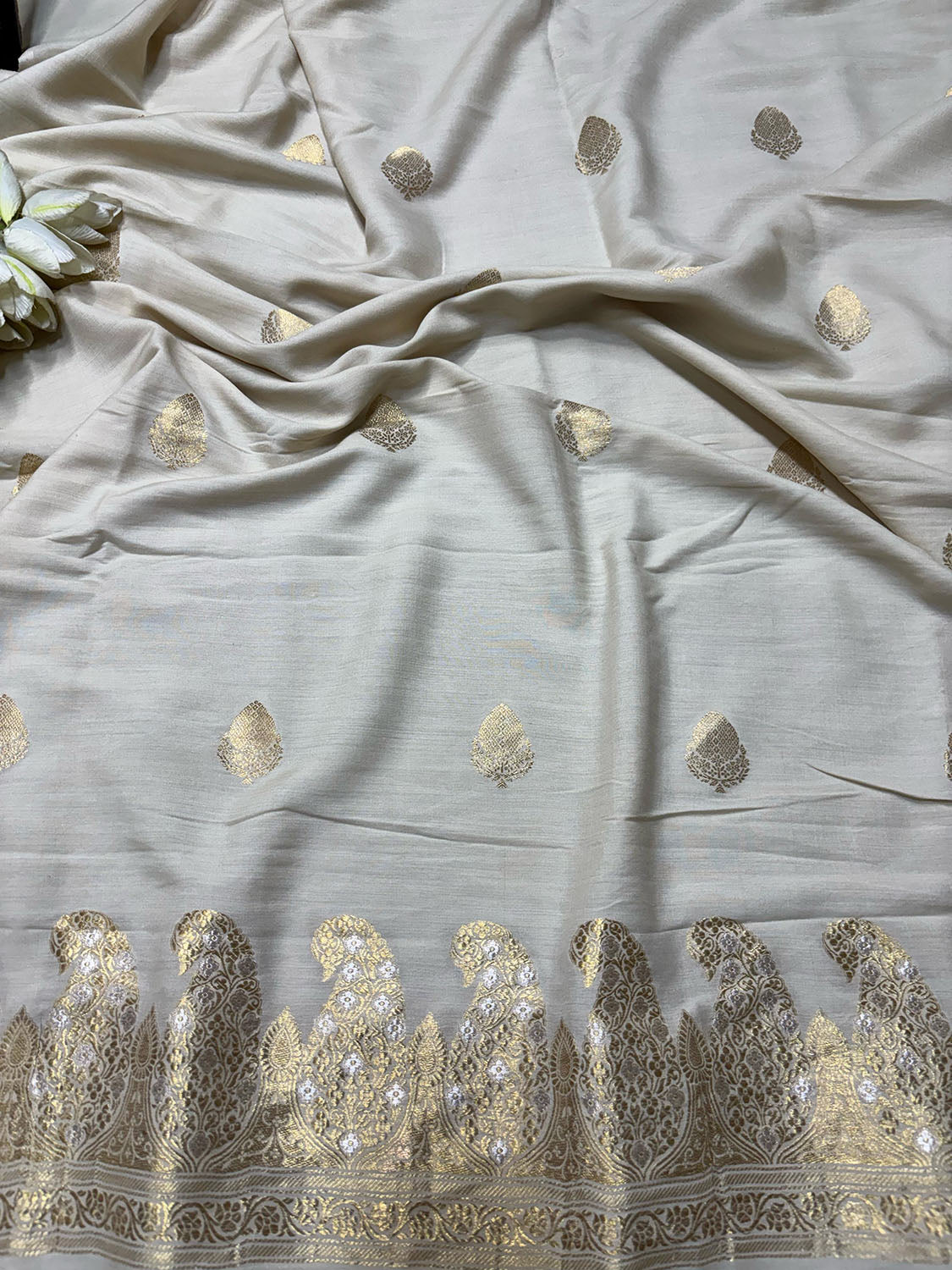 Stunning Dyeable Pure Moonga Silk Kurti - Perfect for Any Occasion - Luxurion World