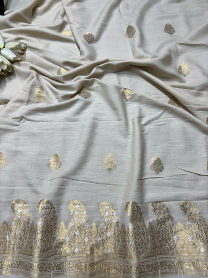 Stunning Dyeable Pure Moonga Silk Kurti - Perfect for Any Occasion - Luxurion World