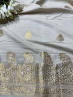 Stunning Dyeable Pure Moonga Silk Kurti - Perfect for Any Occasion - Luxurion World