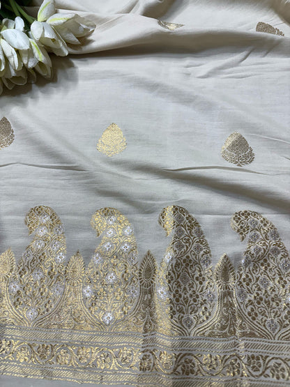 Stunning Dyeable Pure Moonga Silk Kurti - Perfect for Any Occasion - Luxurion World