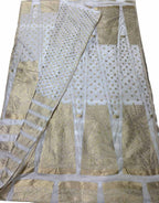 Exquisite Dyeable Banarasi Silk Lehenga Set - Luxurion World