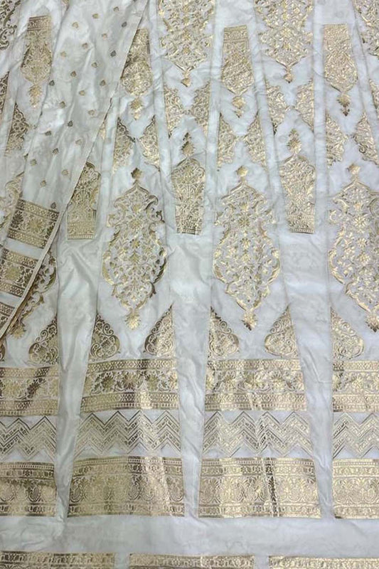 Customizable Banarasi Silk Lehenga Set - Luxurion World