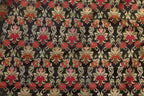 Stunning Black Banarasi Silk Unstitched Meenakari Lehenga Set - Luxurion World