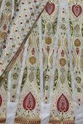 Stunning Dyeable Banarasi Silk Meenakari Lehenga Set - Luxurion World